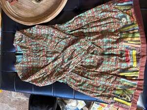 Oilily Girls Library Book Print Border Dress Size 12Y